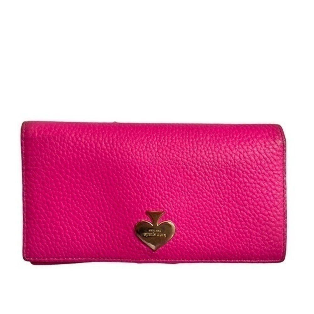 Kate spade pink slim wallet